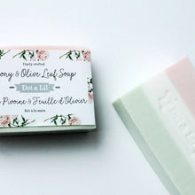 Load image into Gallery viewer, Peony &amp; Olive Leaf Soap
