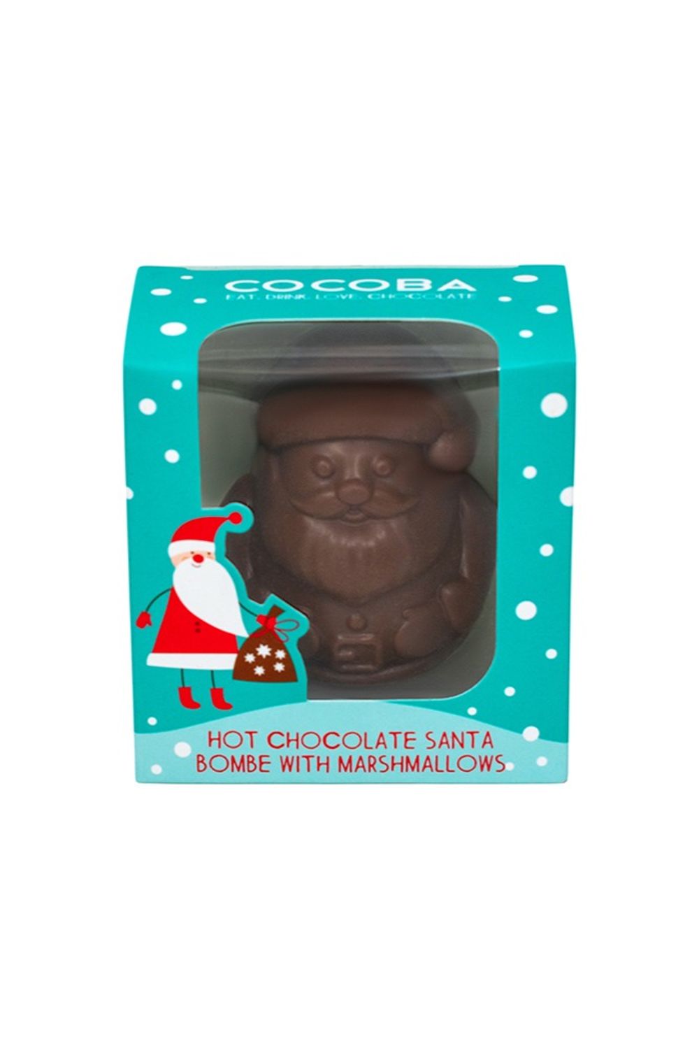 Cocoba Christmas Santa Hot Chocolate Bomb