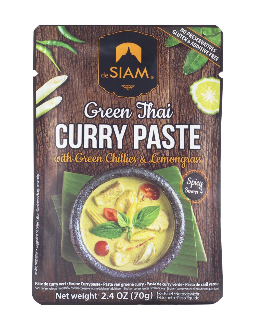 DeSiam Green Curry Paste