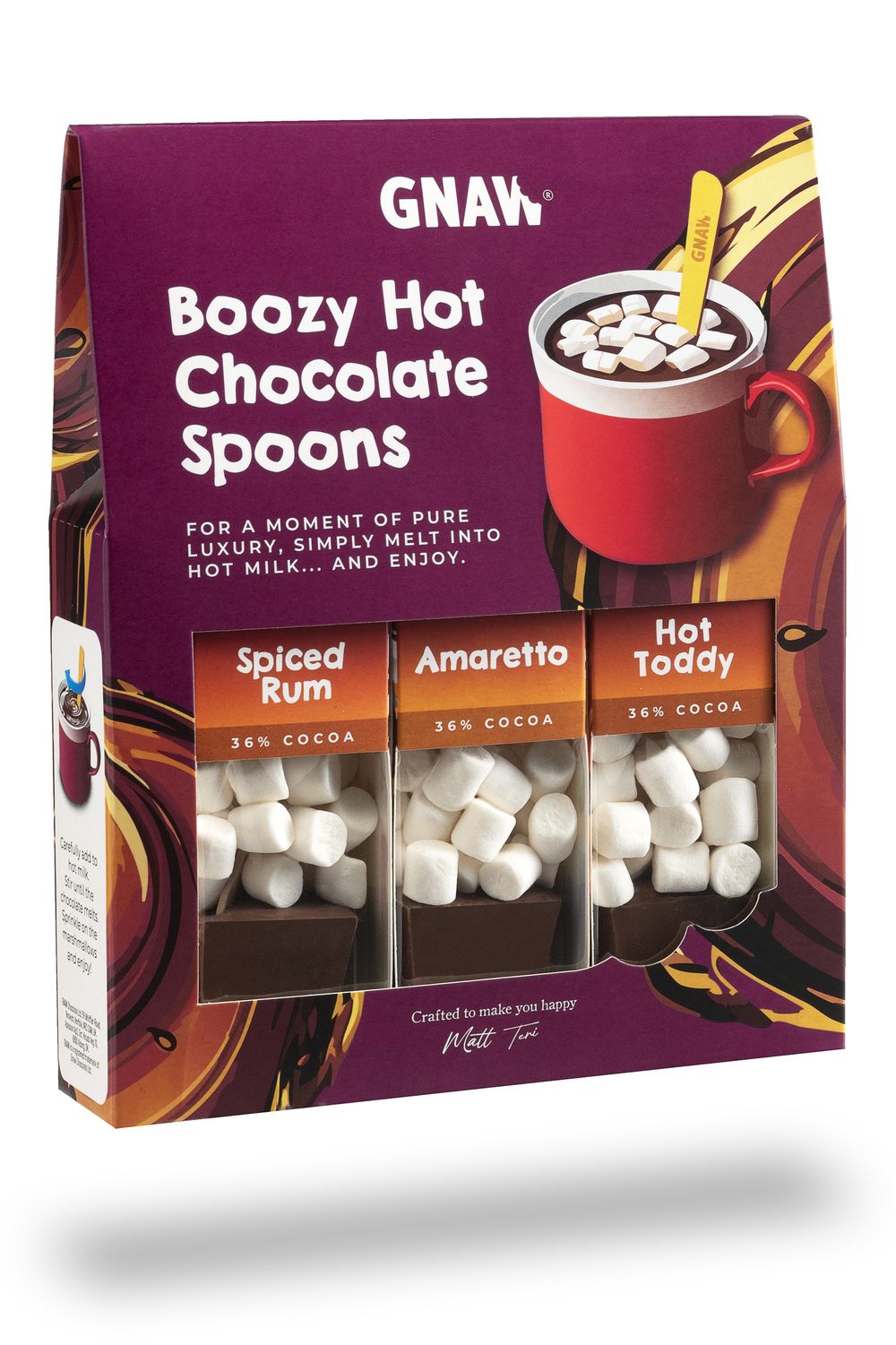 Gnaw Boozy Hot Chocolate Spoons - Trio