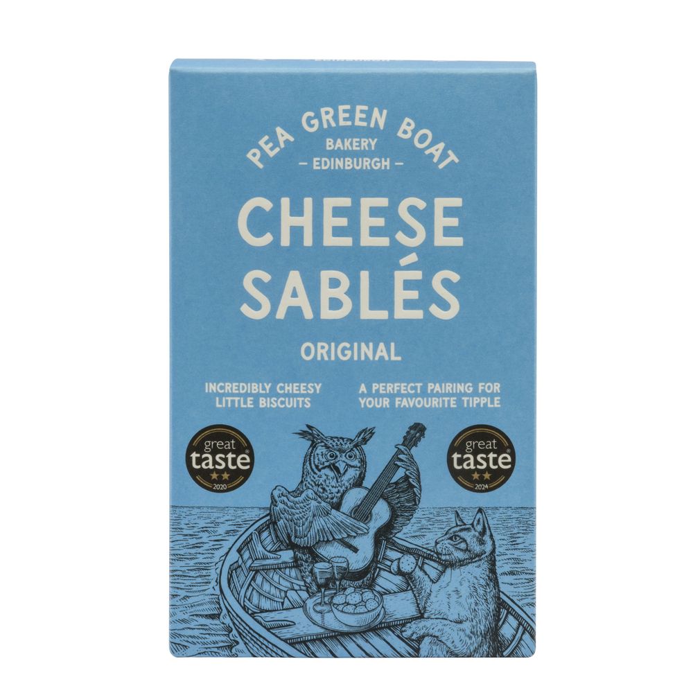 Green Pea Boat Cheese Sablés - Original