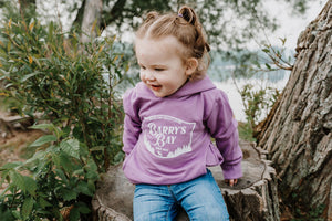 Lavender - Barry's Bay Patch Kids Hoodie