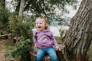 Lavender - Barry's Bay Patch Kids Hoodie