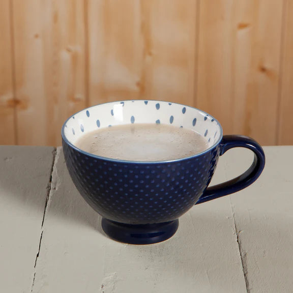 Latte Mug - Dark Blue