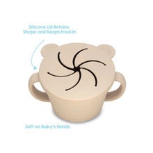 Load image into Gallery viewer, Oso-Snack Silicone Snack Cup - Caramel
