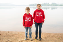 Load image into Gallery viewer, Red - Barry&#39;s Bay Patch Youth Hoodie
