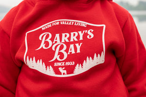 Red - Barry's Bay Patch Kids Hoodie