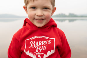Red - Barry's Bay Patch Kids Hoodie