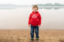Load image into Gallery viewer, Red - Barry&#39;s Bay Patch Kids Hoodie

