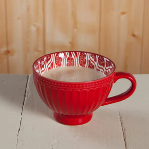 Latte Mug - Red