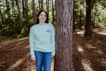 Load image into Gallery viewer, Mint - Barry's Bay Patch Nantucket Crewneck
