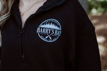 Load image into Gallery viewer, Black - Life In Barry's Bay Half Zip
