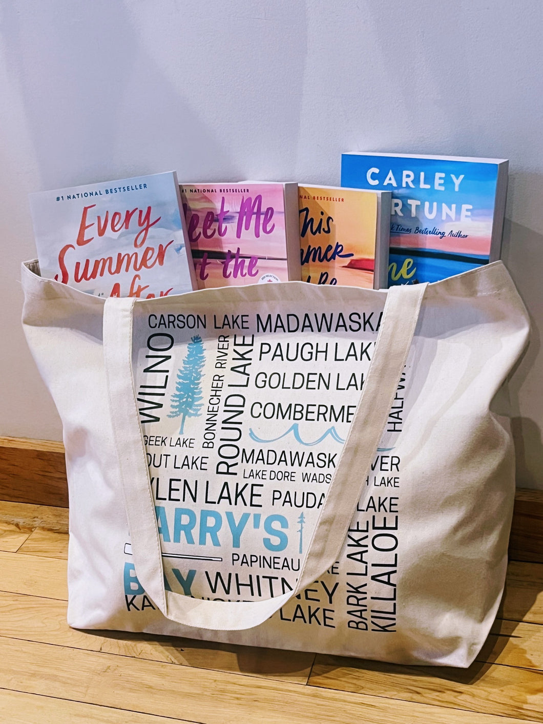 Valley Love Canvas Tote