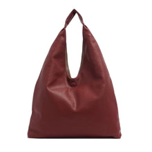 Load image into Gallery viewer, Cecilia 2-in-1 Reversible Hobo - Maroon / Fossil
