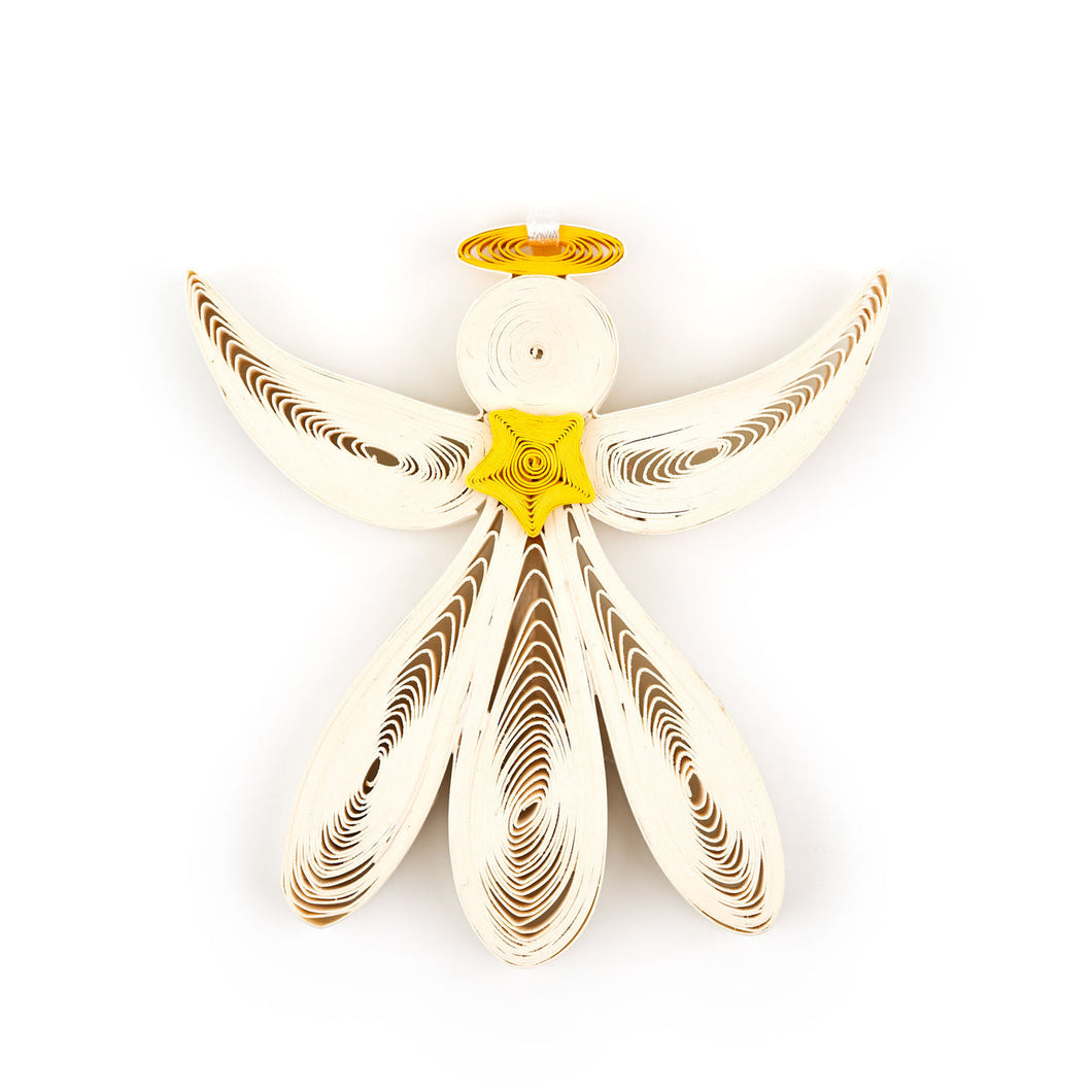 Angel Quilling Ornament