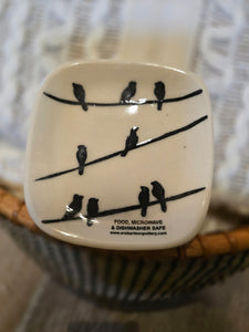 Birds On A Wire Tea Bag Holder