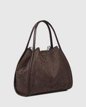 Load image into Gallery viewer, Sutton Shoulder Bag - Suede Chocolate
