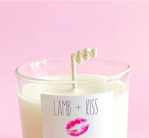 Cozy Flannel Curly Wick Candle