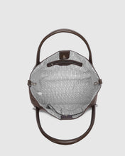 Load image into Gallery viewer, Sutton Shoulder Bag - Suede Chocolate
