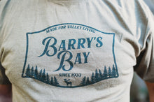 Load image into Gallery viewer, Military Green - Barry&#39;s Bay Patch Adult Washed Tee
