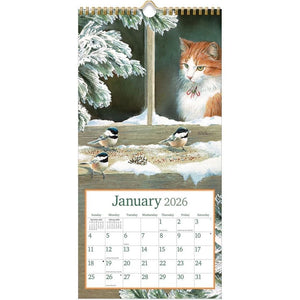 Cats In The Country 2026 Lang Vertical Calendar