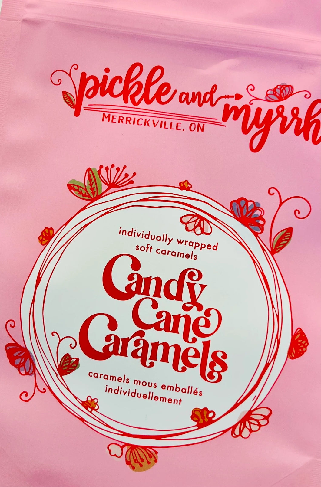 Candy Cane Caramels