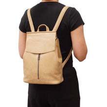 Load image into Gallery viewer, Chloe Convertible Backpack - Camel
