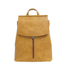 Load image into Gallery viewer, Chloe Convertible Backpack - Honey Mustard
