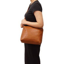 Load image into Gallery viewer, Cecilia 2-in-1 Reversible Hobo - Sky Blue / Navy
