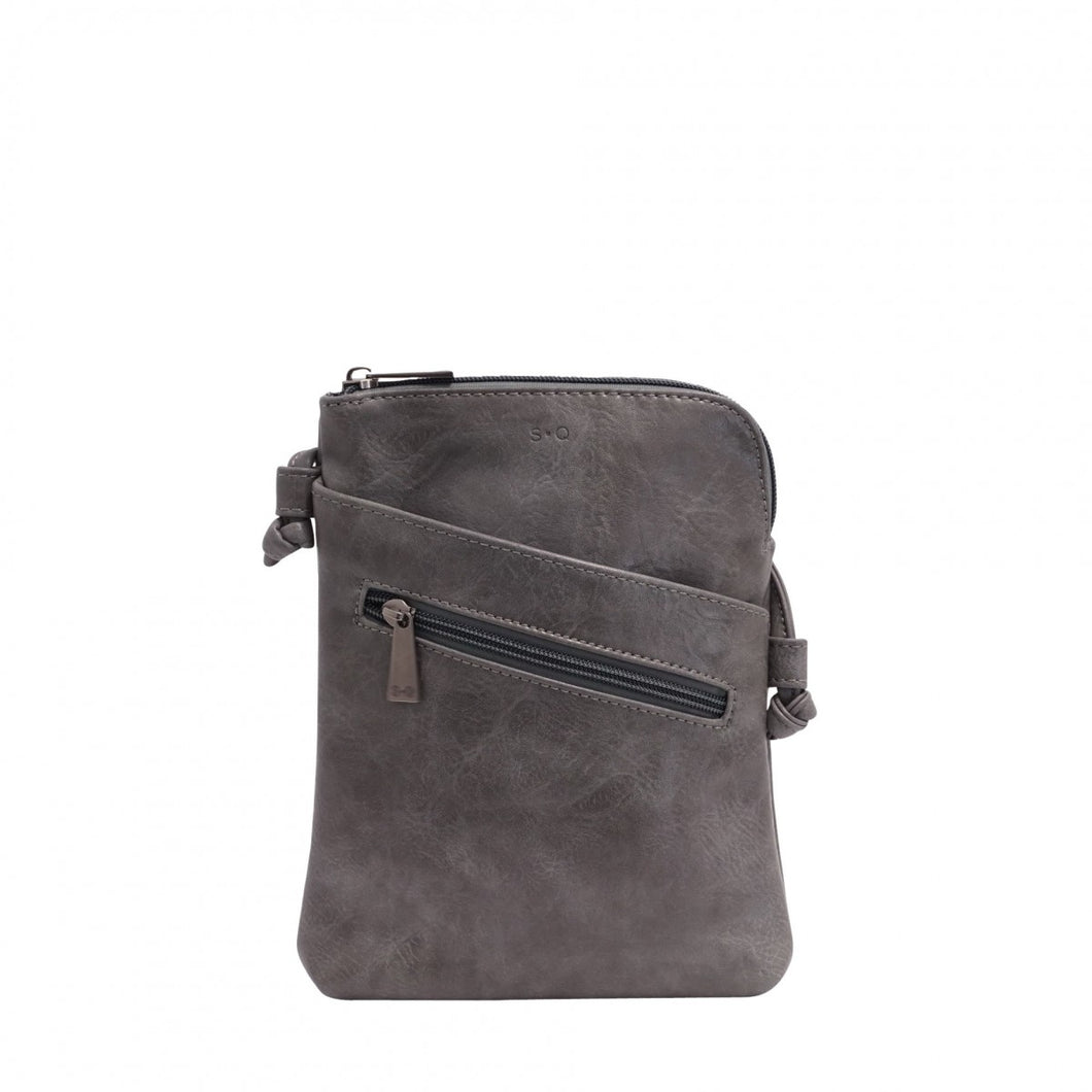 Hannah Crossbody - Charcoal Grey