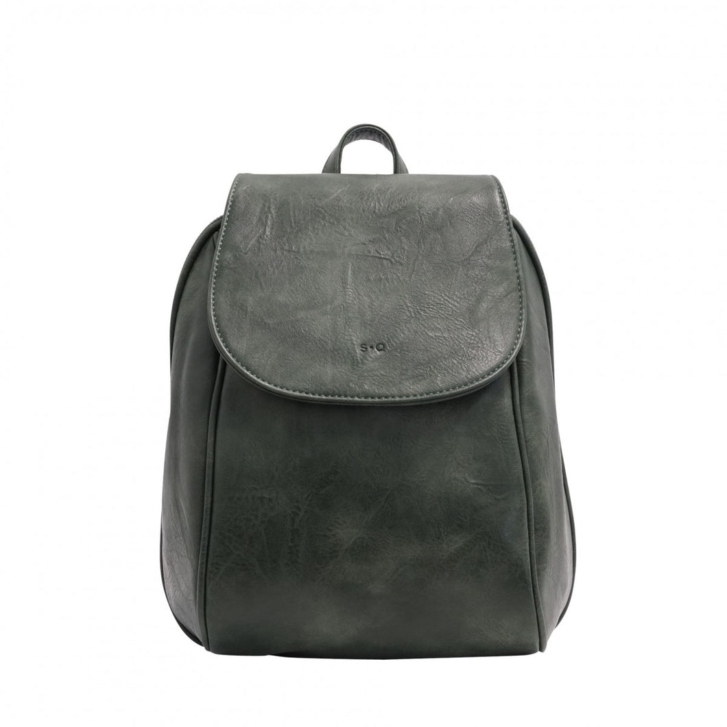 Jada Convertible Backpack - Thyme