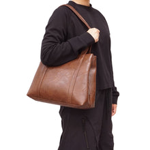 Load image into Gallery viewer, Glenna Work Tote - Black
