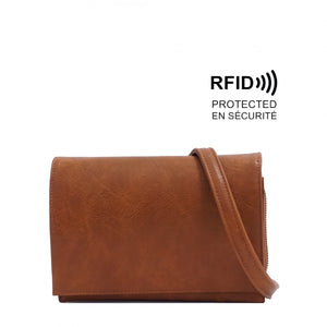 Nita Crossbody Wallet - Camel