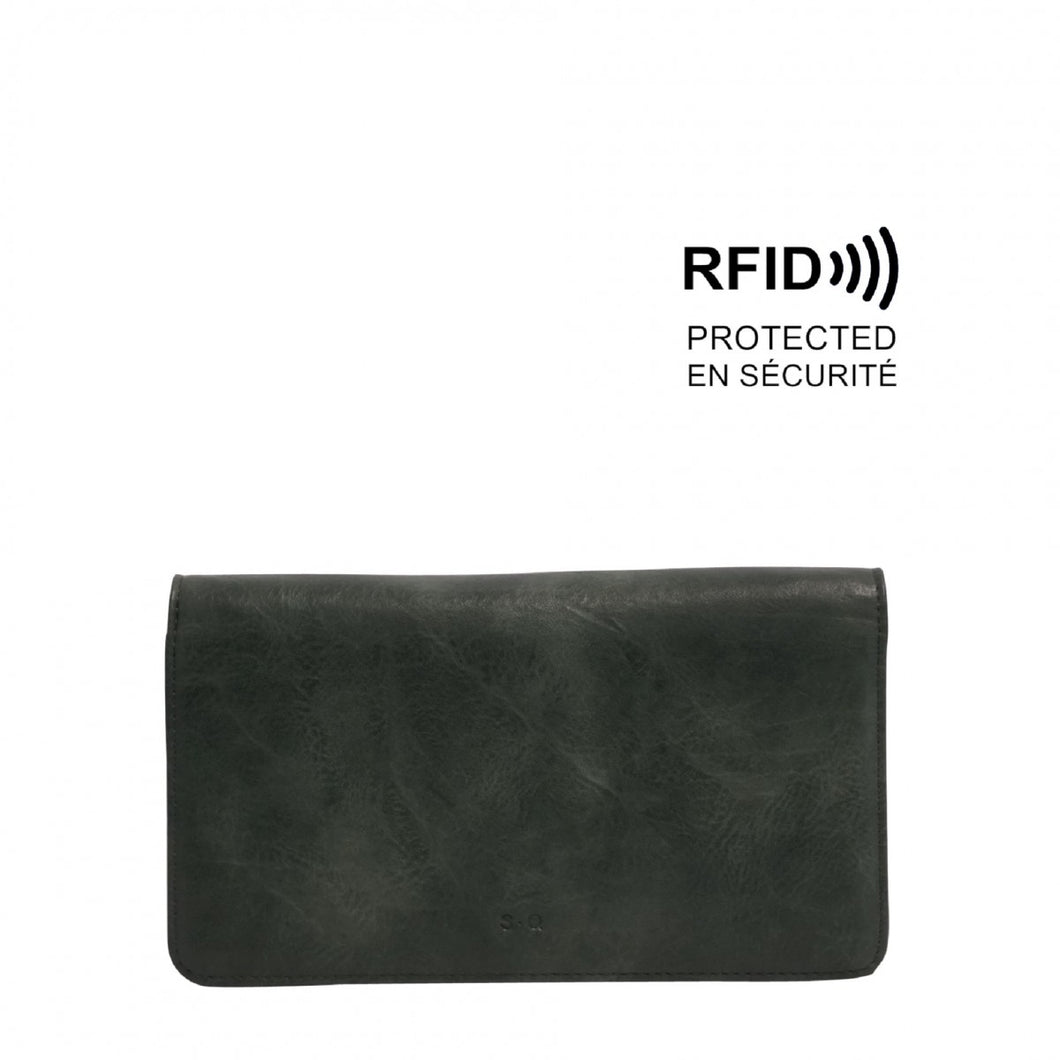 Rosina Crossbody Wallet - Thyme