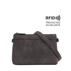 Dory Clutch - Charcoal Grey