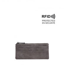 Load image into Gallery viewer, Briella Slim Wallet - Charcoal Grey
