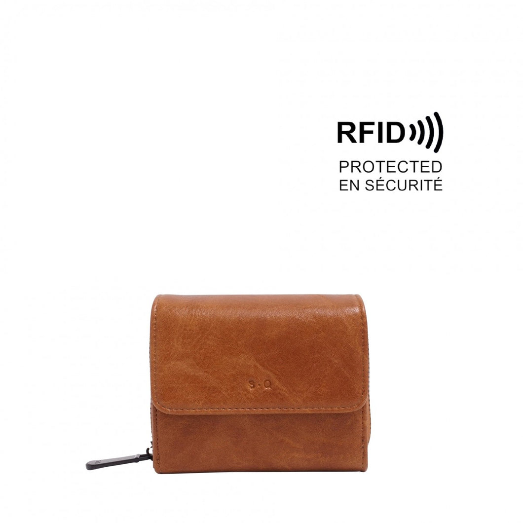 Amber2 Bi-Fold Wallet - Camel