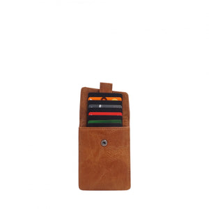 Alora Card Holder - Charcoal Grey