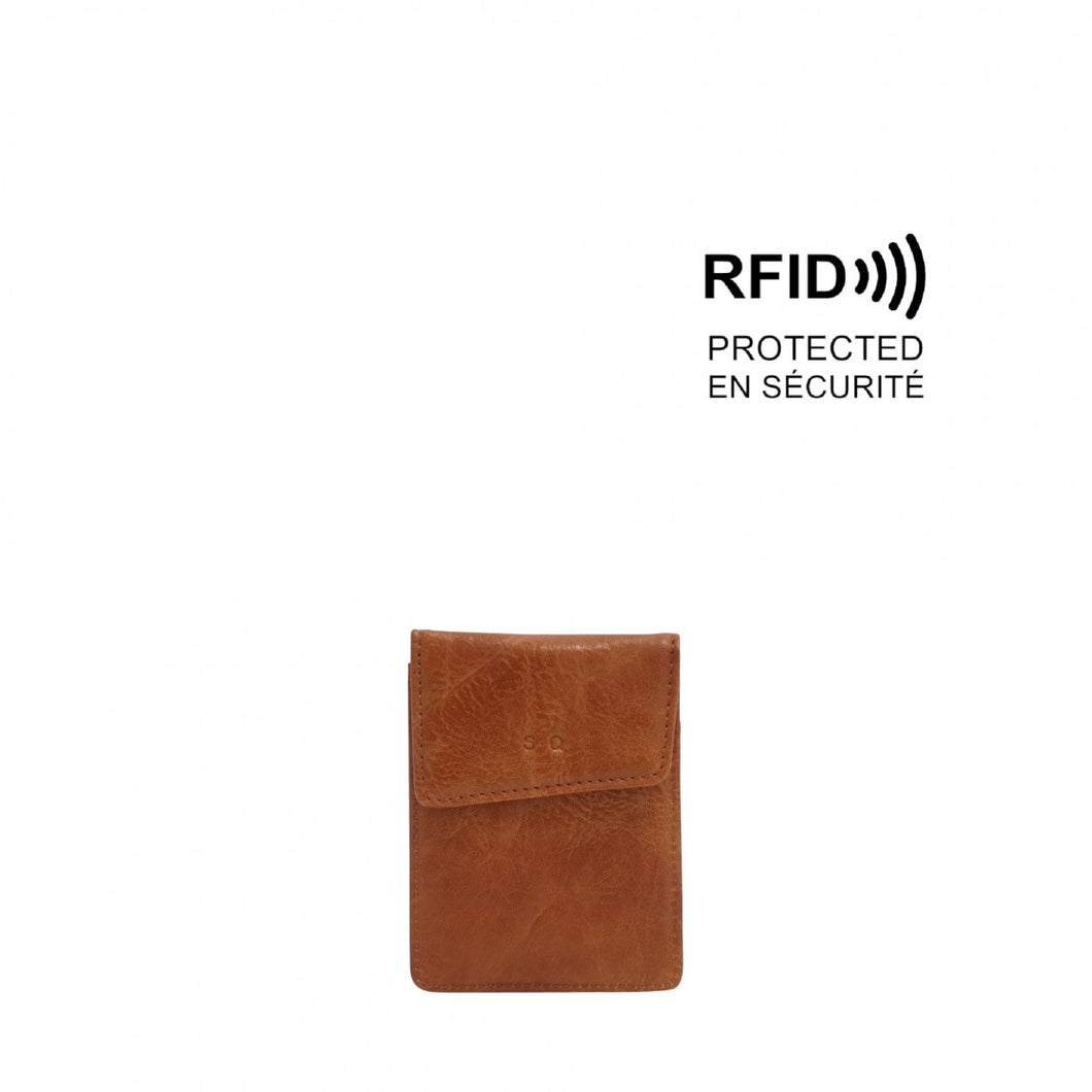 Alora Card Holder - Camel