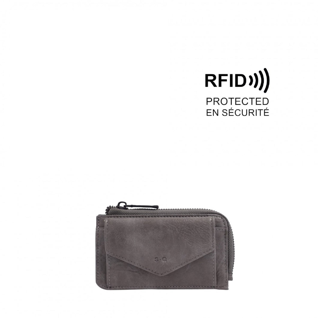 Evelyn Wallet - Charcoal Grey