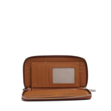 Load image into Gallery viewer, Treena Zip-Around Wallet - Camel
