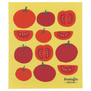 Tomatoes Swedish Sponge Cloth