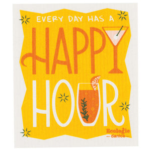 Happy Hour Swedish Sponge Cloth