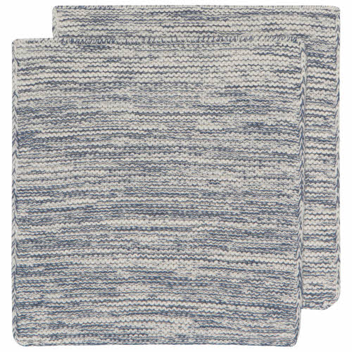 Midnight Knit Dishcloths - Set of 2