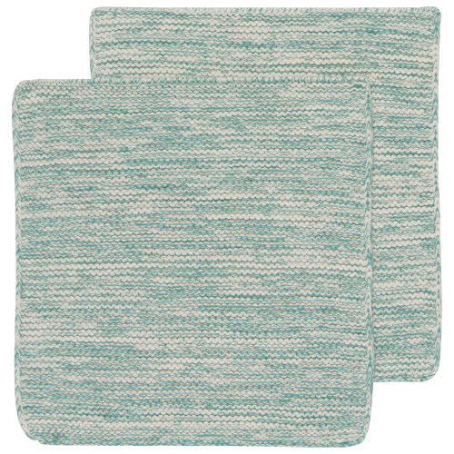 Lagoon Knit Dishcloths - Set of 2