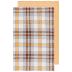Second Spin Maize Spruce Dishtowel - Set of 2