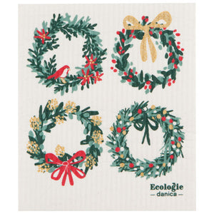 Wreaths Swedish Sponge Cloth