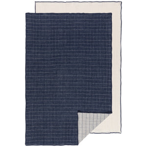 Midnight Double Weave Dishtowels - Set of 2