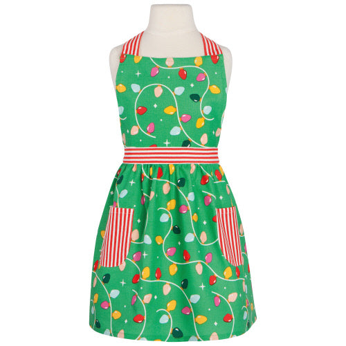 Holiday Glow Minnie Kids Apron