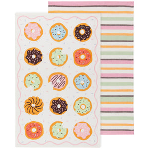 Donuts Dishtowels - Set of 2